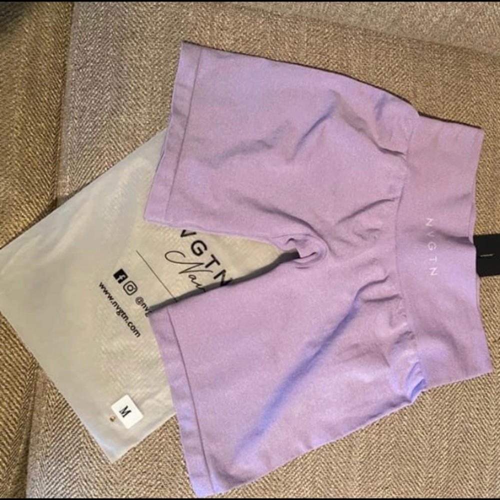 NVGTN purple shorts